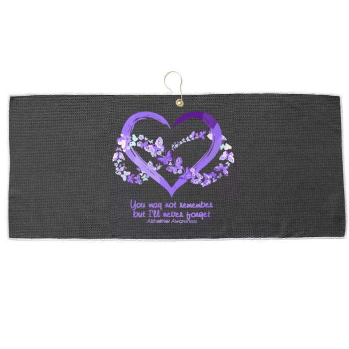 You May Not Remember AlzheimerS Disease Large Microfiber Waffle Golf Towel