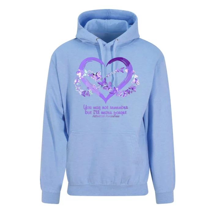 You May Not Remember AlzheimerS Disease Unisex Surf Hoodie