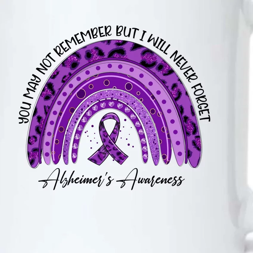 You May Not Remember But I Will Never Forget Alzheimer's Cute Gift Black Color Changing Mug