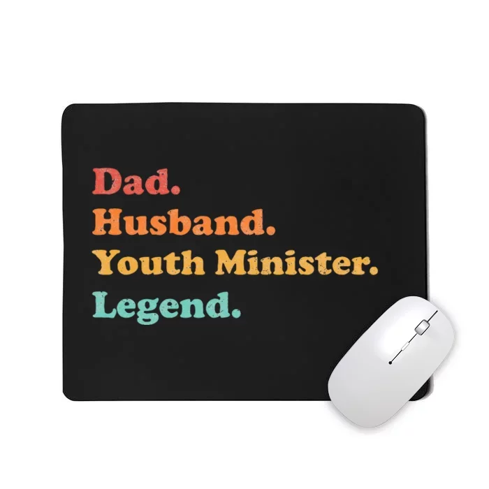 Y.Outh Minister Or Y.Outh Pastor For Dad Husband Mousepad