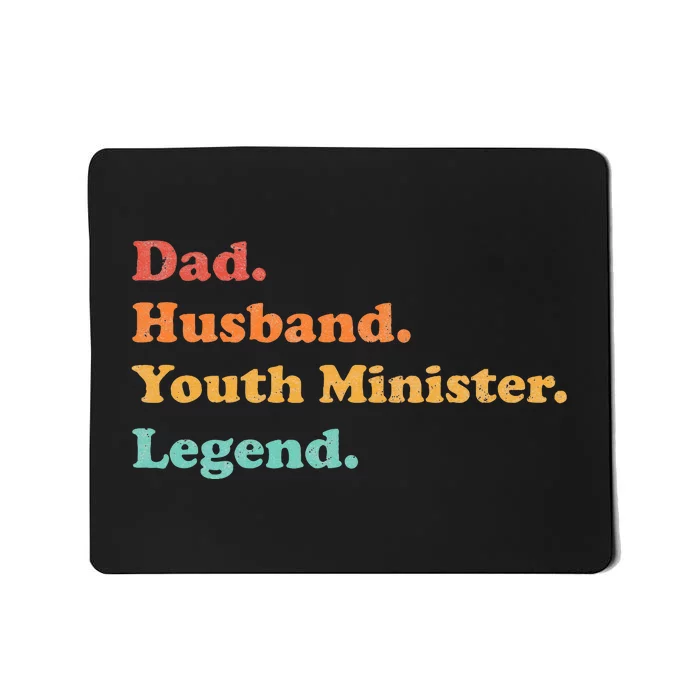 Y.Outh Minister Or Y.Outh Pastor For Dad Husband Mousepad