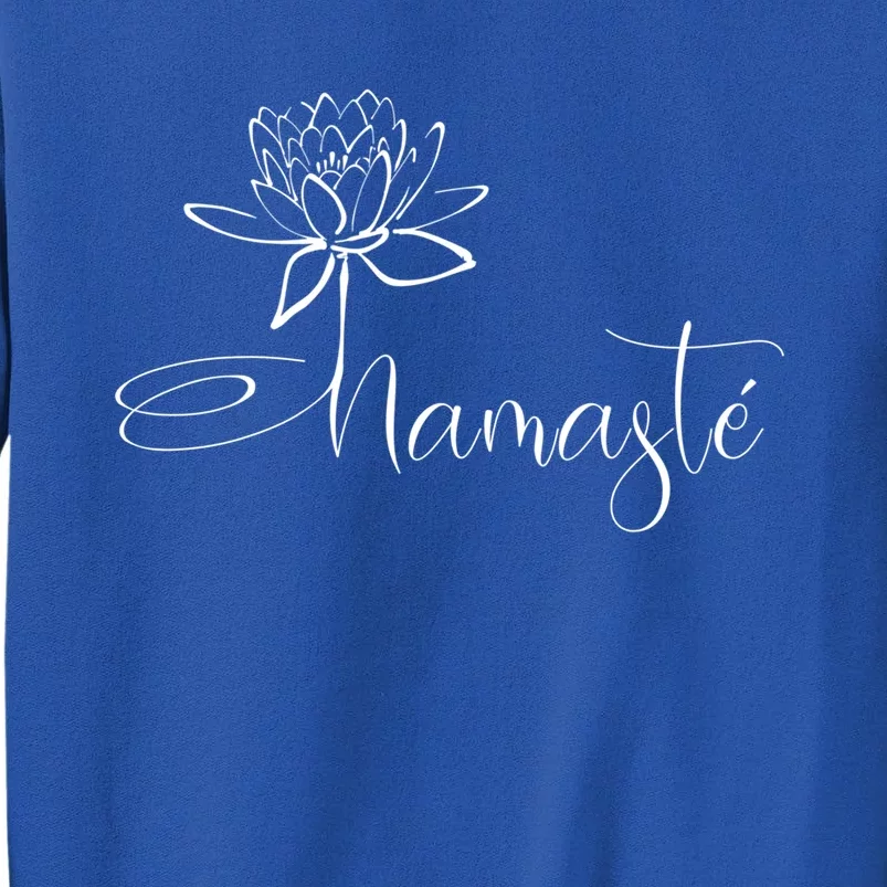 Yoga Mamas Outfit Namasté Lotus Flower Black Great Gift Sweatshirt