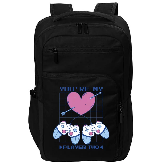 You're My Player Two Gamer Impact Tech Backpack