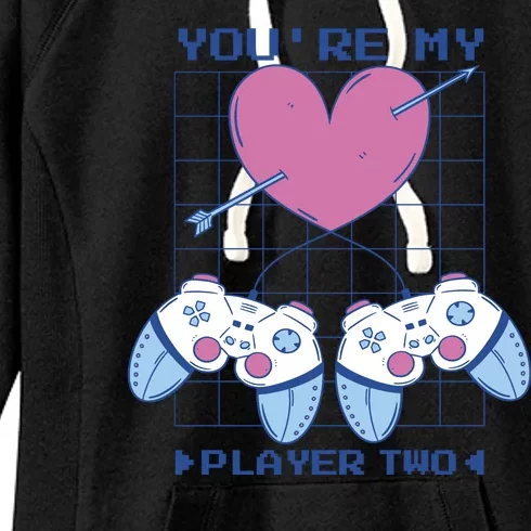 You're My Player Two Gamer Women's Fleece Hoodie