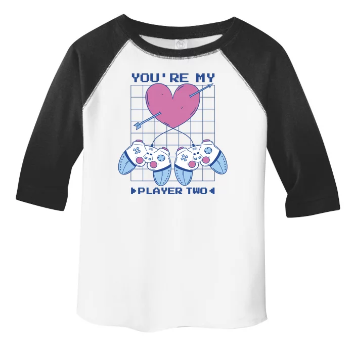 You're My Player Two Gamer Toddler Fine Jersey T-Shirt