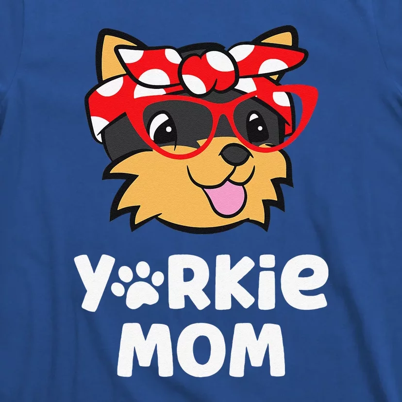 Yorkie Mom Proud Yorkshire Terrier Mama Mom T-Shirt