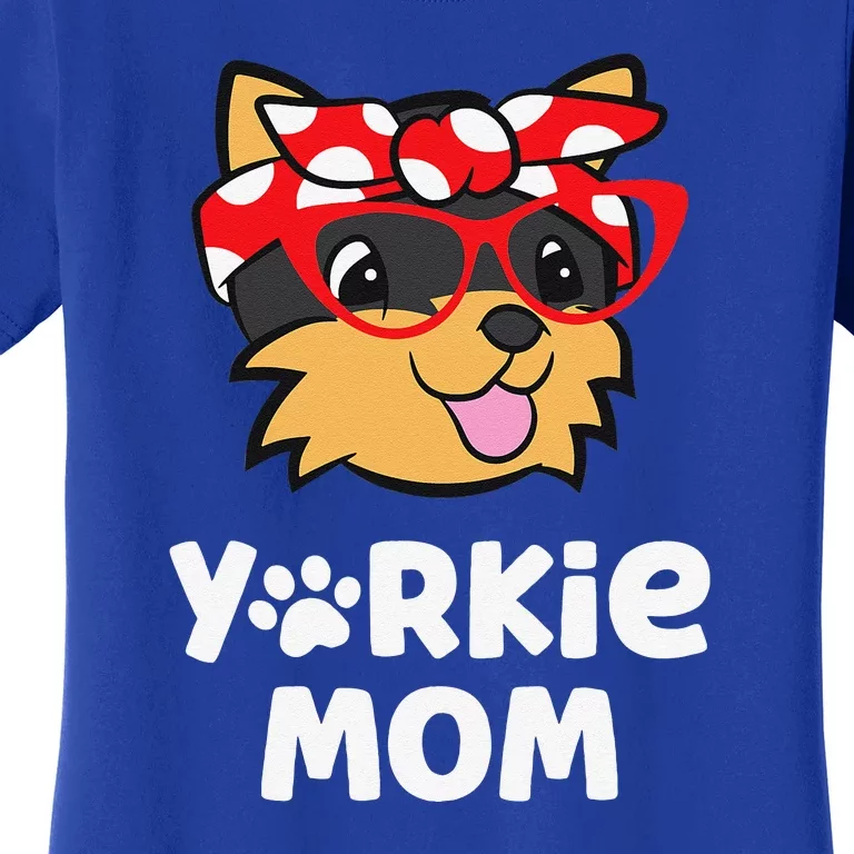 Yorkie Mom Proud Yorkshire Terrier Mama Mom Women's T-Shirt