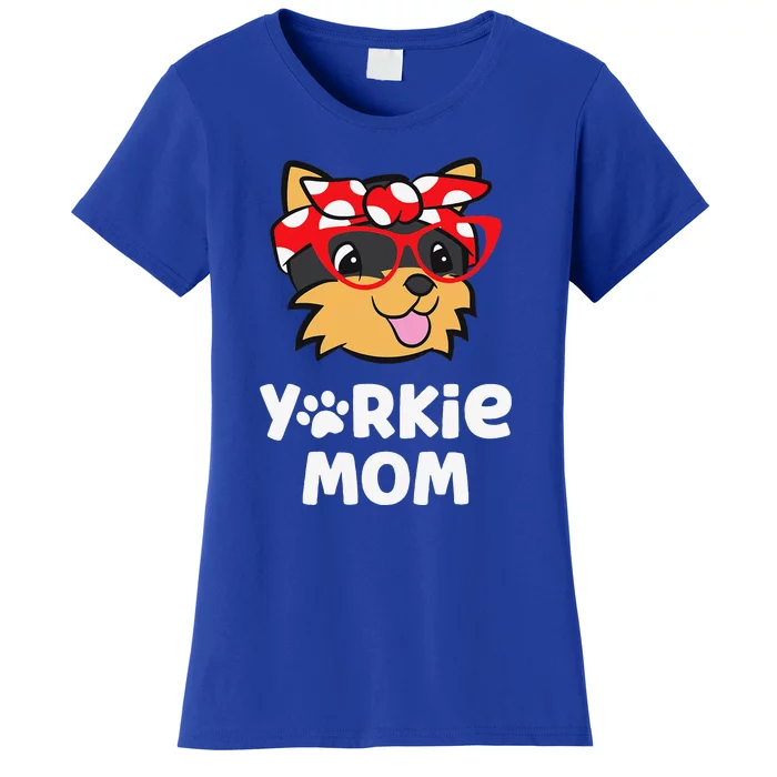 Yorkie Mom Proud Yorkshire Terrier Mama Mom Women's T-Shirt