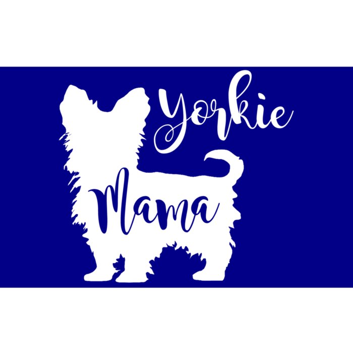 Yorkie Mama Profile Yorkshire Terrier Fun Dog Mom Gift Meaningful Gift Bumper Sticker