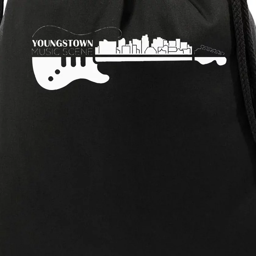 Youngstown Music Scene Drawstring Bag