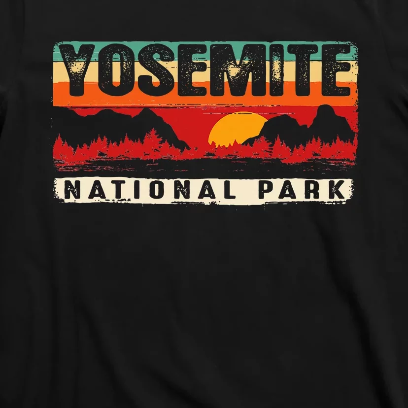 Yosemite Mountain Sunset Yosemite National Park T-Shirt