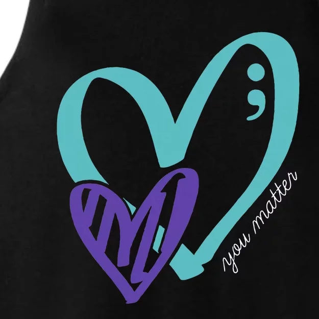 You Matter Suicide Prevention Awareness Ladies Tri-Blend Wicking Tank