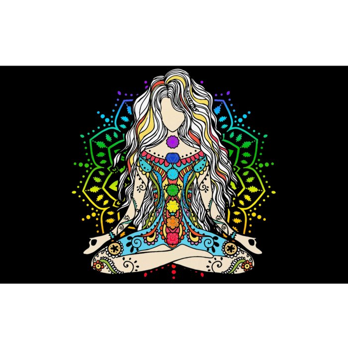 Yoga Meditation Spiritual Body Energy Chakra Buddha Bumper Sticker