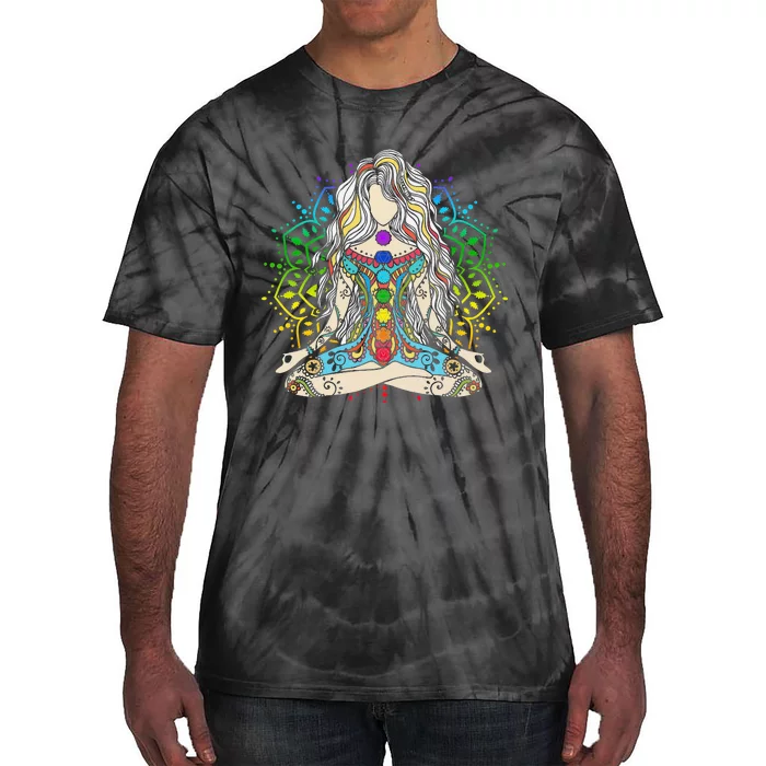 Yoga Meditation Spiritual Body Energy Chakra Buddha Tie-Dye T-Shirt