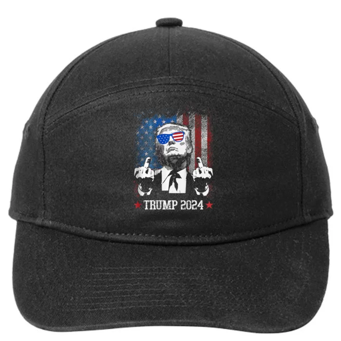 You Missed Shot Republican Pro Trump President 2024 7-Panel Snapback Hat