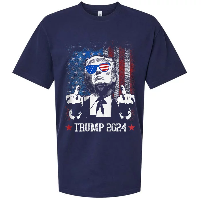 You Missed Shot Republican Pro Trump President 2024 Sueded Cloud Jersey T-Shirt