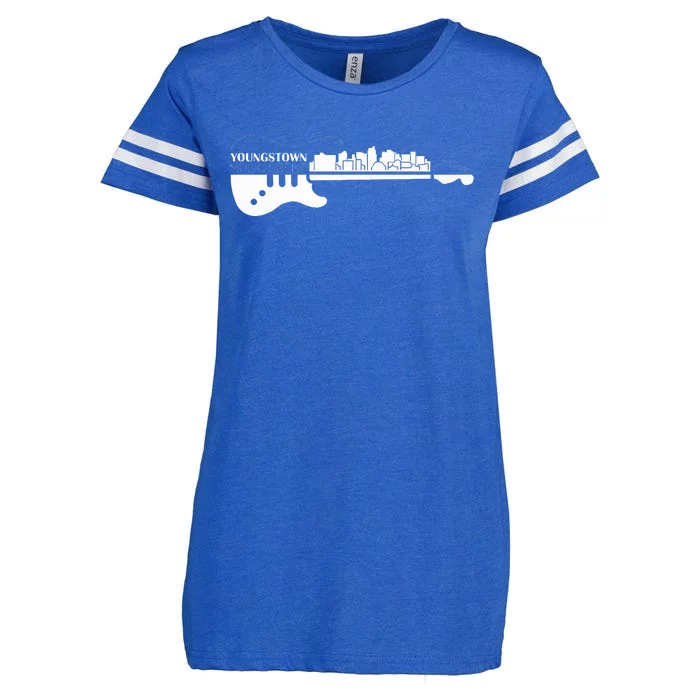 Youngstown Music Scene Enza Ladies Jersey Football T-Shirt