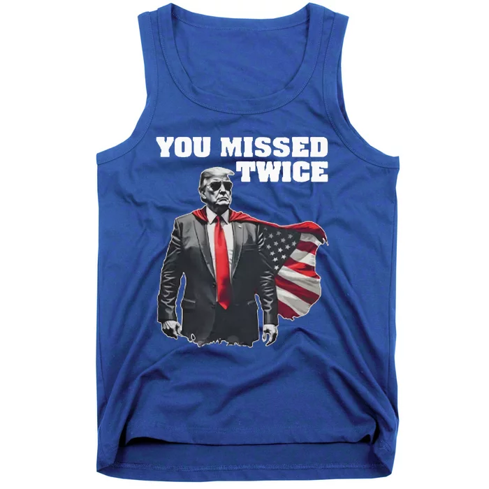 You Missed Twice Trum Tank Top