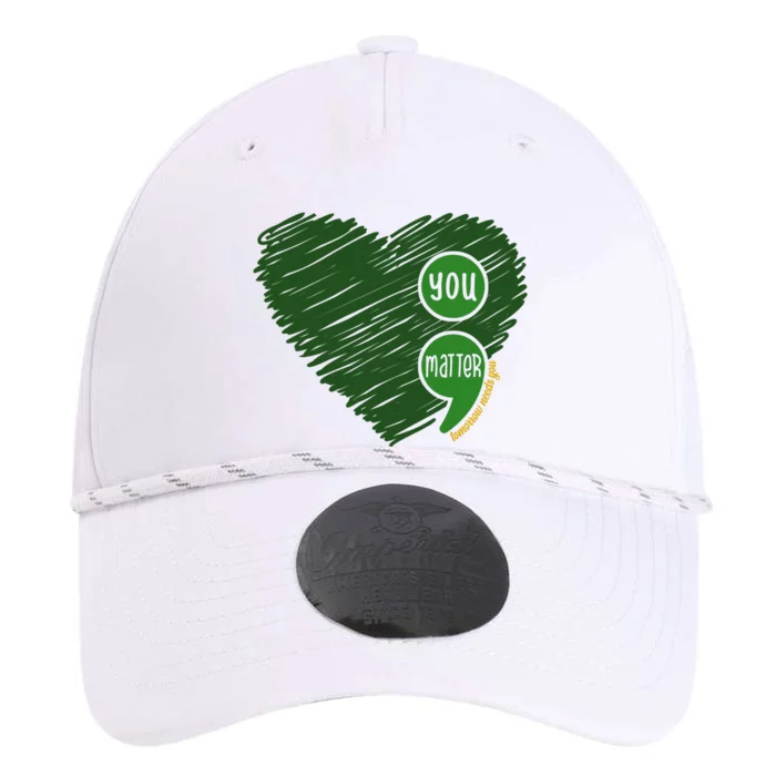 You Matter Tomorrow Needs You Mental Health Awareness Heart Performance The Dyno Cap