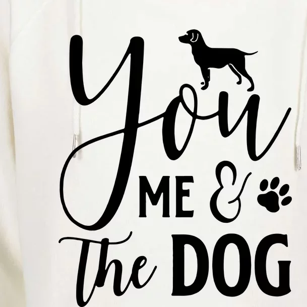 You Me & The Dog Womens Funnel Neck Pullover Hood