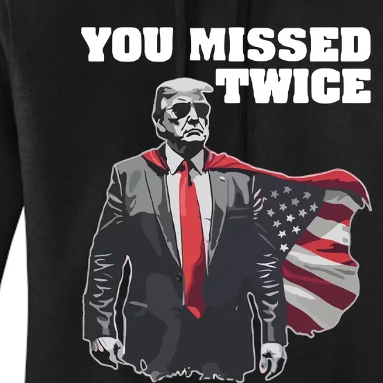 You Missed Twice Women's Pullover Hoodie