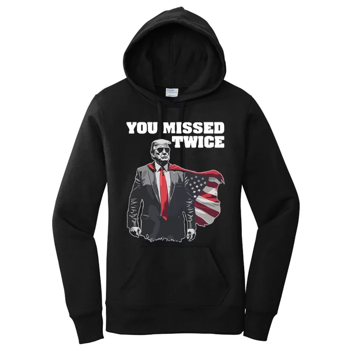 You Missed Twice Women's Pullover Hoodie