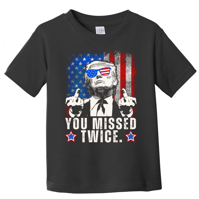 You Missed Twice Toddler T-Shirt