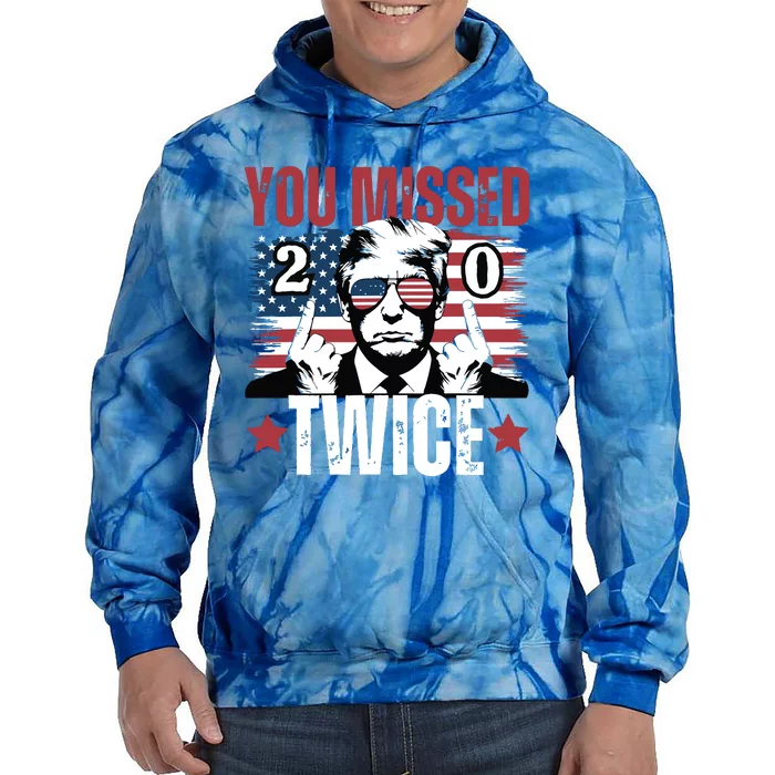 You Missed Twice 20 Tie Dye Hoodie