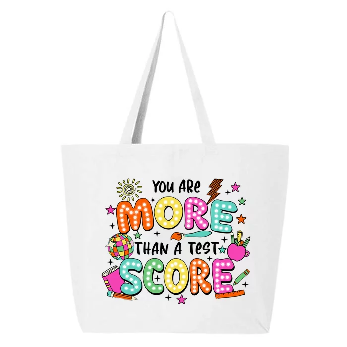 YouRe More Than A Test Score 25L Jumbo Tote