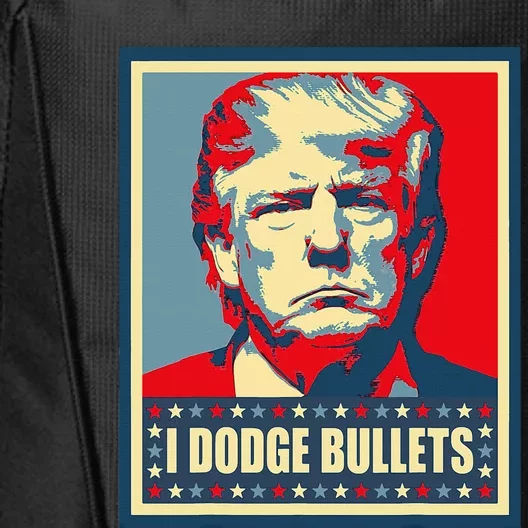 You Missed Trump I Dodge Bullets City Backpack