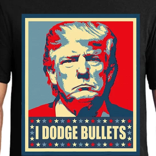 You Missed Trump I Dodge Bullets Pajama Set