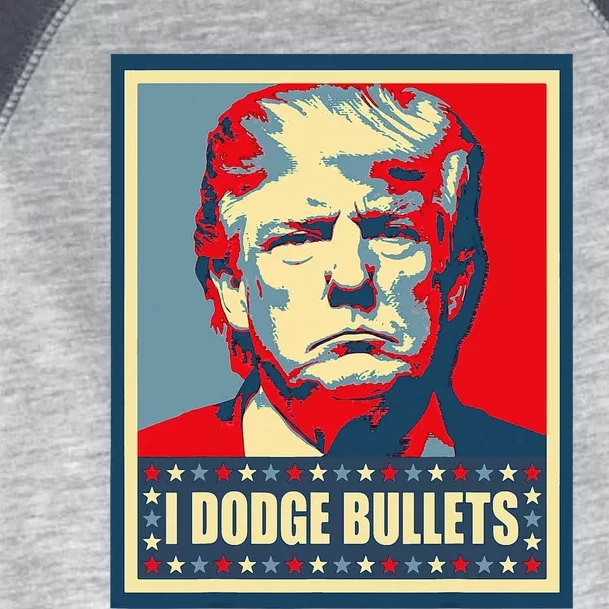 You Missed Trump I Dodge Bullets Toddler Fine Jersey T-Shirt