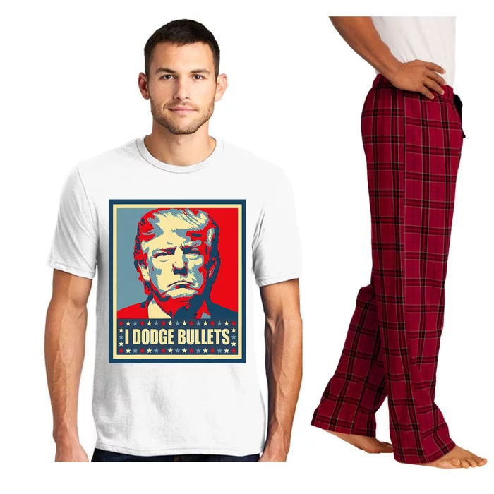 You Missed Trump I Dodge Bullets Pajama Set