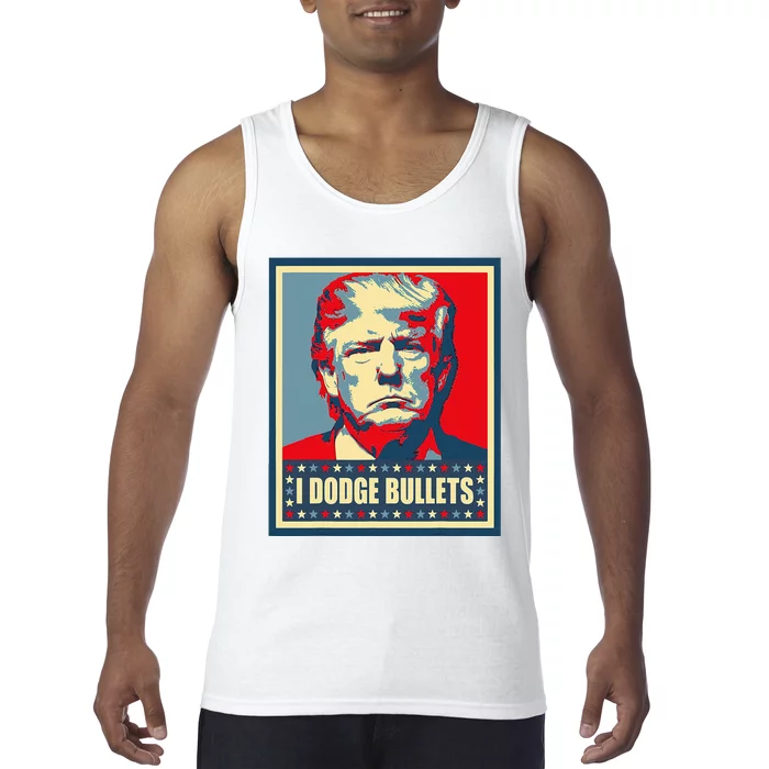 You Missed Trump I Dodge Bullets Tank Top