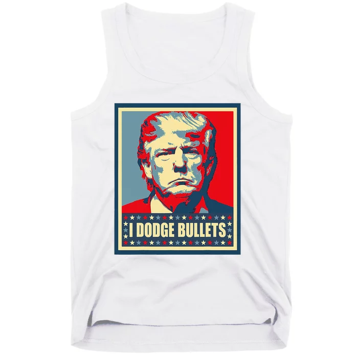 You Missed Trump I Dodge Bullets Tank Top