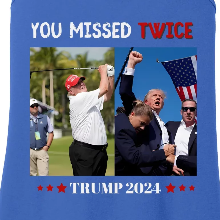 You Missed Trump Ladies Essential Tank