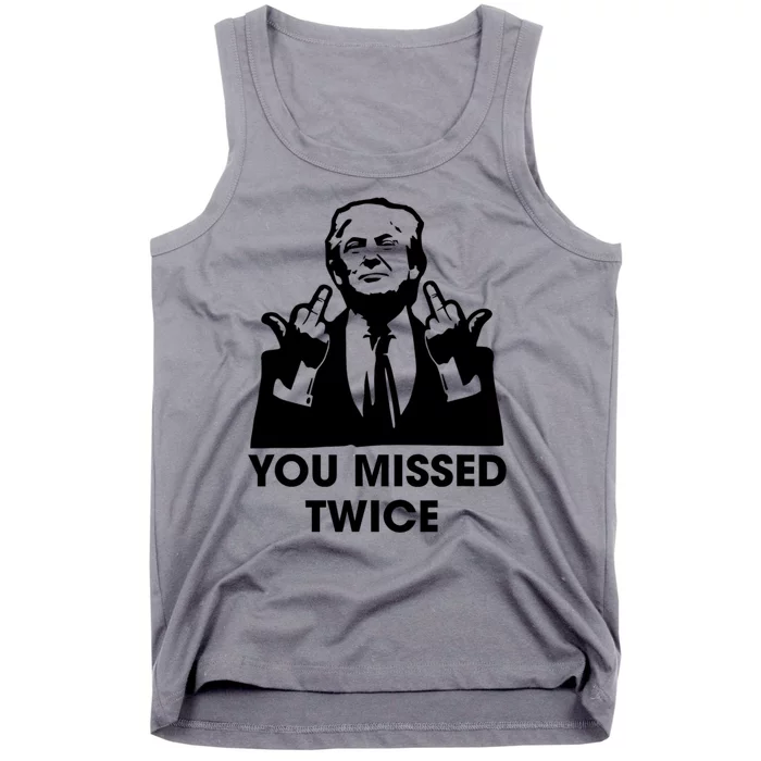 You Missed Twice Tank Top