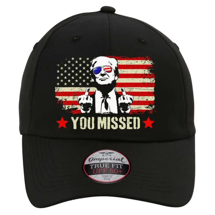 You Missed Usa Flag Donald Trump 2024 Rally Proud American Presidential Election The Original Performance Cap