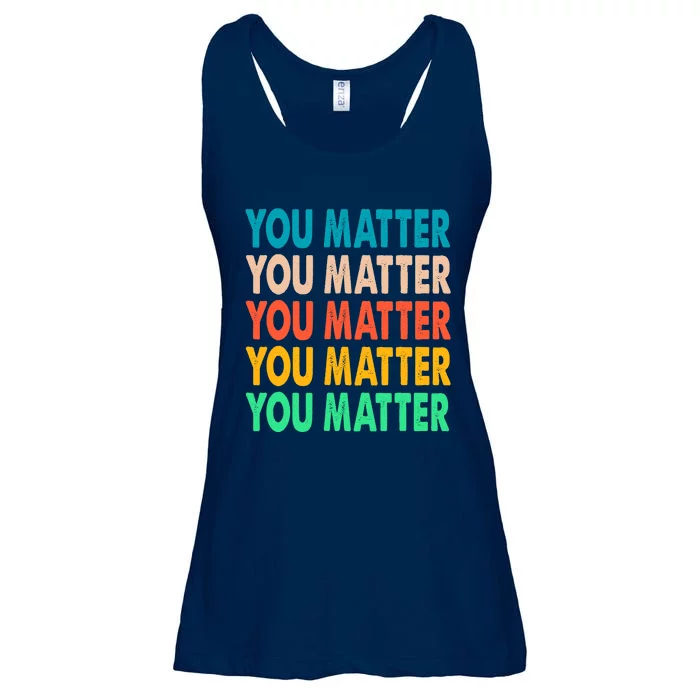 You Matter Vintage Kindness Tees Ladies Essential Flowy Tank