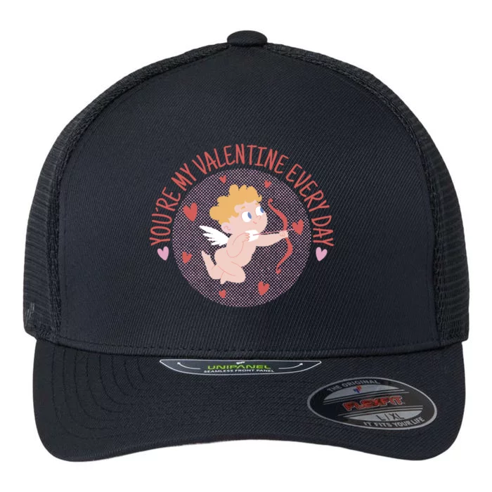 You're My Valentine Everyday Cupid Flexfit Unipanel Trucker Cap