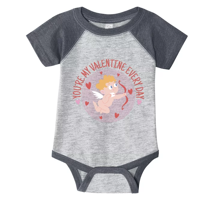 You're My Valentine Everyday Cupid Infant Baby Jersey Bodysuit