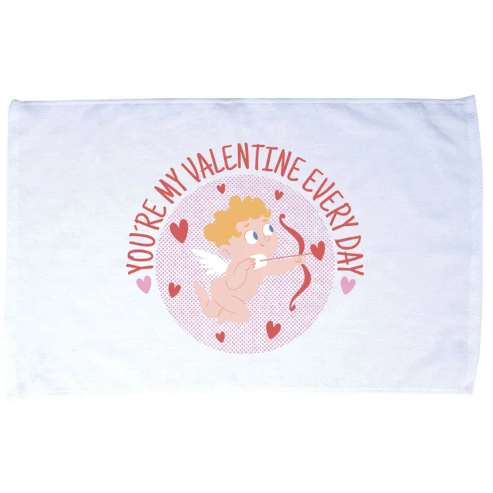 You're My Valentine Everyday Cupid Microfiber Hand Towel