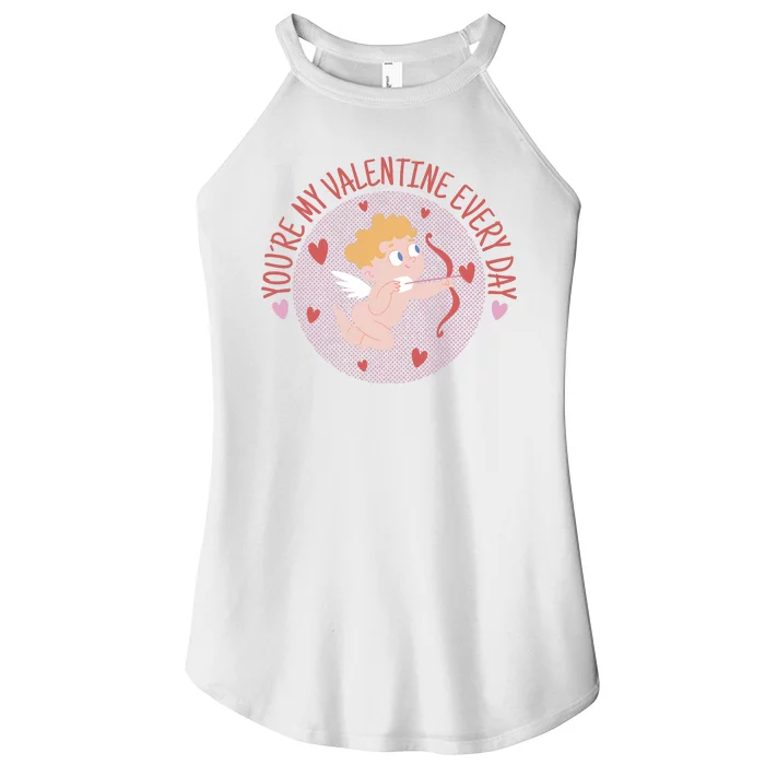 You're My Valentine Everyday Cupid Women’s Perfect Tri Rocker Tank