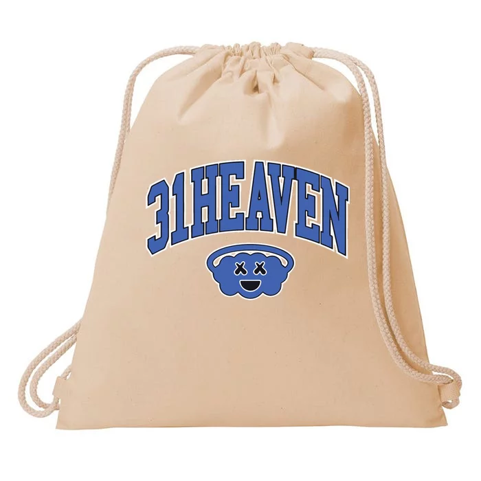 Young Mantis Wearing 31 Heaven Drawstring Bag