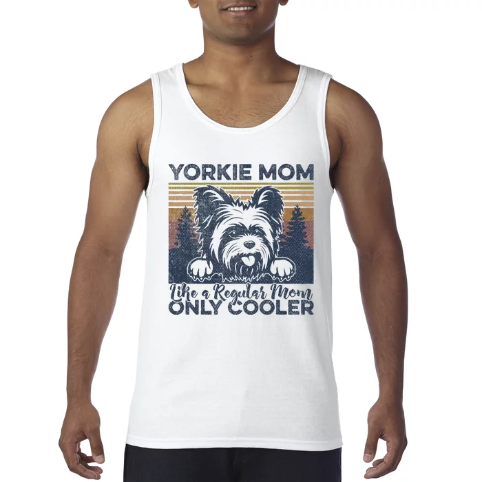 Yorkie Mom Yorkshire Mama Dog Mother York Dog Owner Tank Top