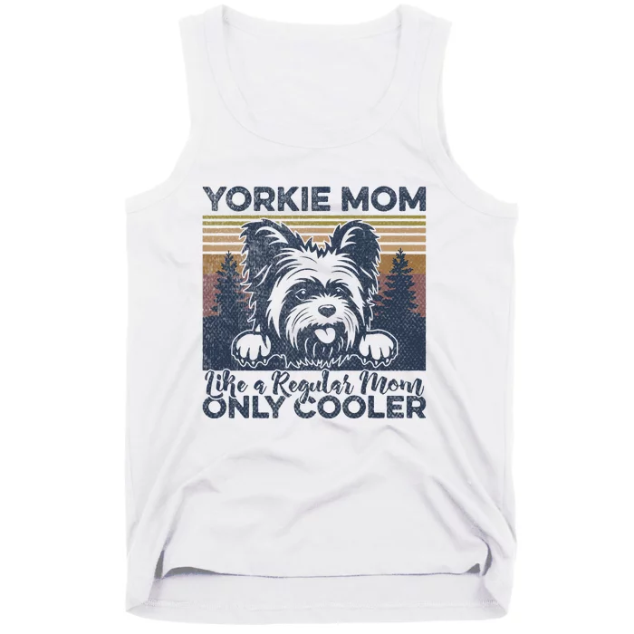 Yorkie Mom Yorkshire Mama Dog Mother York Dog Owner Tank Top