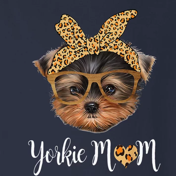 Yorkie Mom Yorkshire Leopard Dog Lovers MotherS Day 2024 Toddler Long Sleeve Shirt