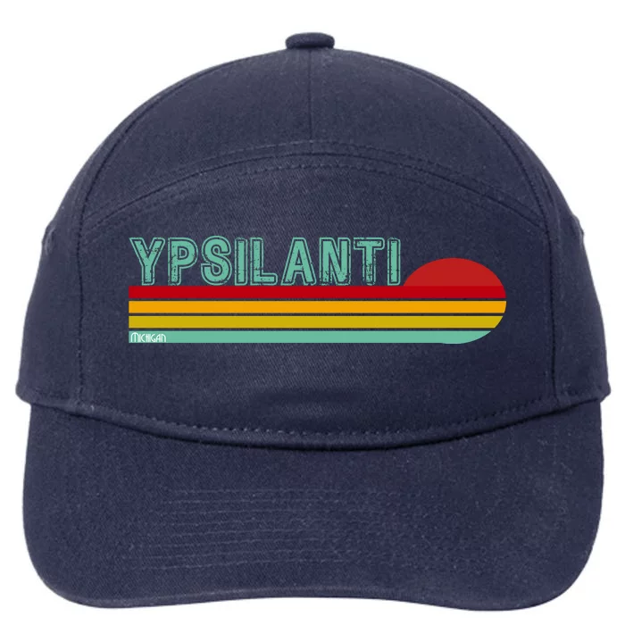 Ypsilanti Michigan 7-Panel Snapback Hat