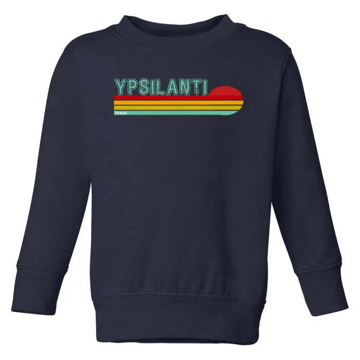 Ypsilanti Michigan Toddler Sweatshirt