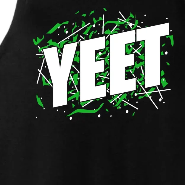 Yeet Meme Ladies Tri-Blend Wicking Tank